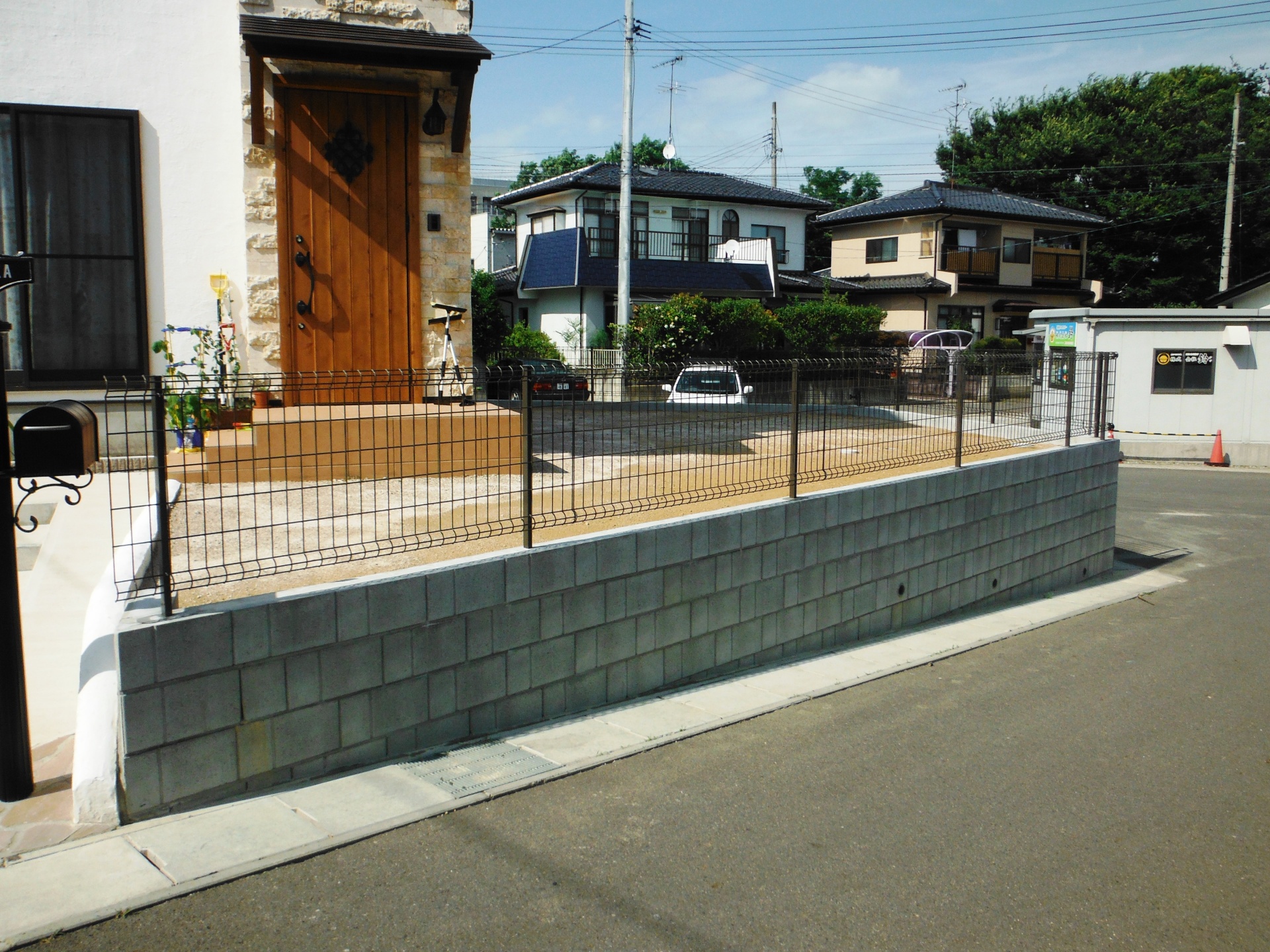 ただのコンクリートブロックではありません　(郡山市-T様邸)