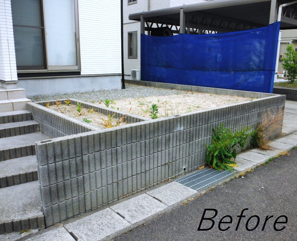 人工芝敷きのドッグランをお庭に　本宮市  Ｔ様邸
