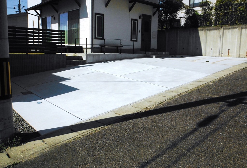 本宮市W様　駐車場工事