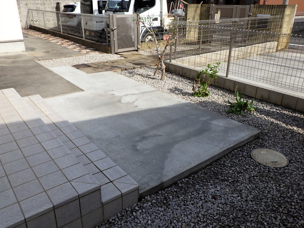 福島県郡山市　駐車場拡張工事