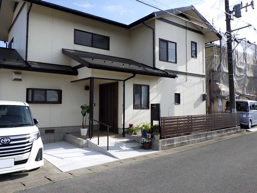 福島県郡山市の駐車場増設工事です