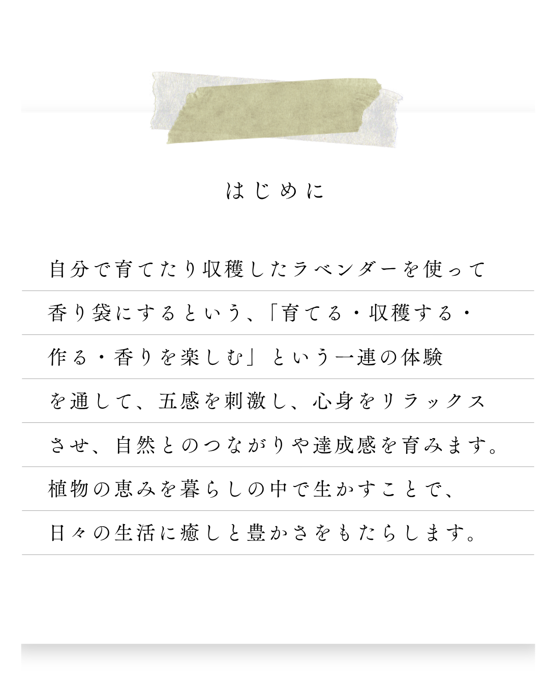 環境緑建　庭活　ガーデンセラピー